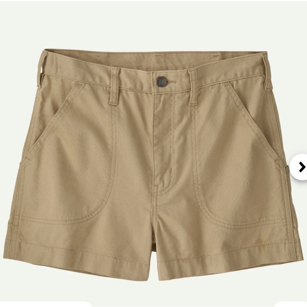 Patagonia Women's Size 6 Hiking Cargo Shorts 2.5" Inseam Stretch Organic Cotton